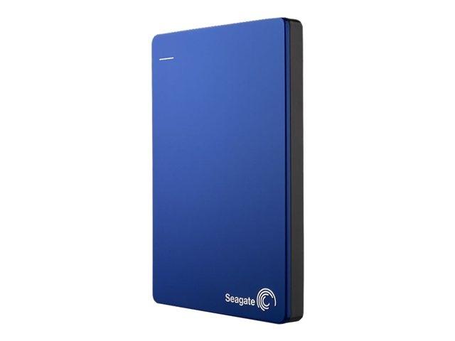 Disco Duro Externo Seagate Backup Plus Slim Portátil 3.5'', 2TB, USB 3.0, Azul - para Mac/PC