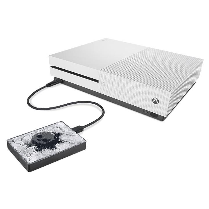 Disco Duro Externo Seagate Game Drive 2.5'', 2TB, USB 3.0, Gears Special Edition - para Xbox