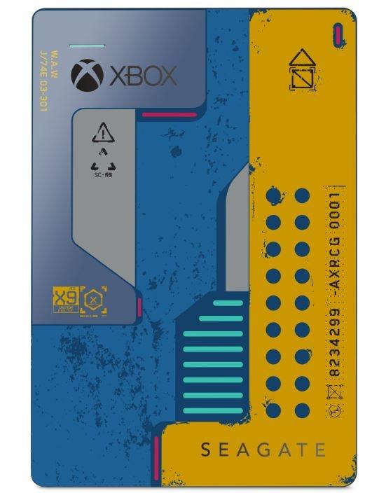 Disco Duro Externo Seagate Game Drive 2.5'', 2TB, USB 3.0, CyberPunk 2077 Special Edition - para Xbox