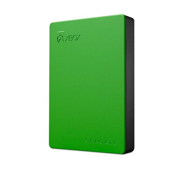 Disco Duro Externo Seagate Game Drive para Xbox 2.5'', 4TB, USB 3.0, Negro/Verde
