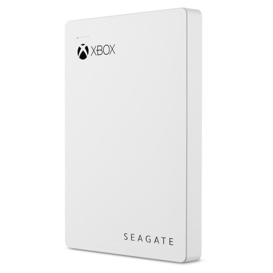 Disco Duro Externo Seagate Game Drive 2.5", 4TB, Micro USB B 3.0, Blanco - para Xbox