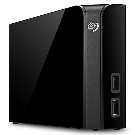 Disco Duro Externo Seagate Backup Plus Hub, 10TB, USB 3.0, Negro, para Mac/PC