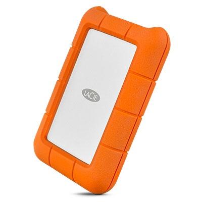 Disco Duro Externo Lacie Rugged 2.5'', 2TB, USB 3.0, Naranja/Plata, A Prueba de Salpicaduras y Golpes - para Mac/PC