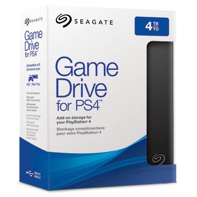 Disco Duro Externo Game Drive 2.5", 4TB, USB, Negro - para PlayStation 4