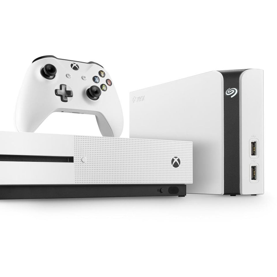 Disco Duro Externo Seagate Game Drive Hub, 8TB, USB 3.0, Blanco - para Xbox