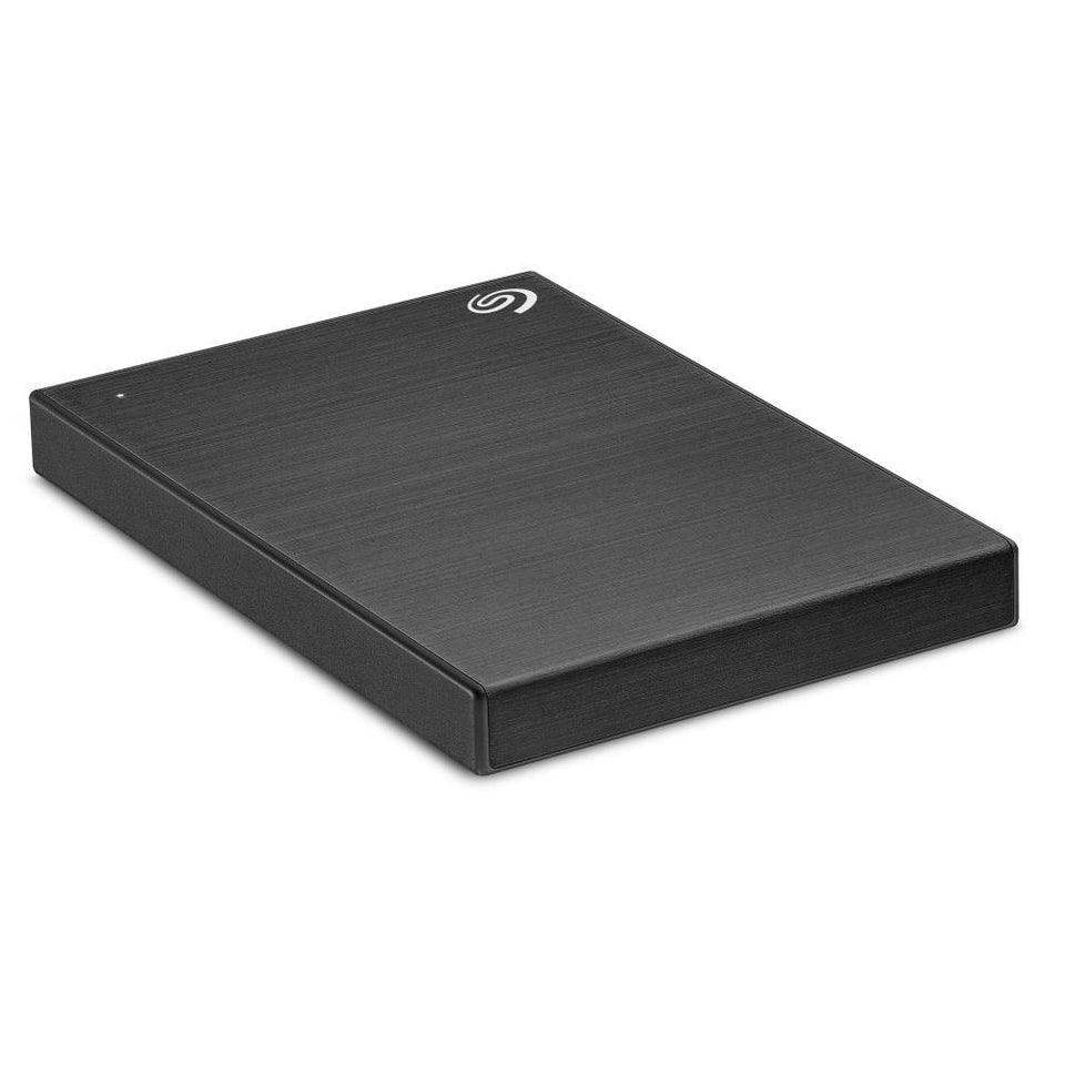 Disco Duro Externo Seagate Backup Plus Slim, 2TB, USB, Negro - para Mac/PC