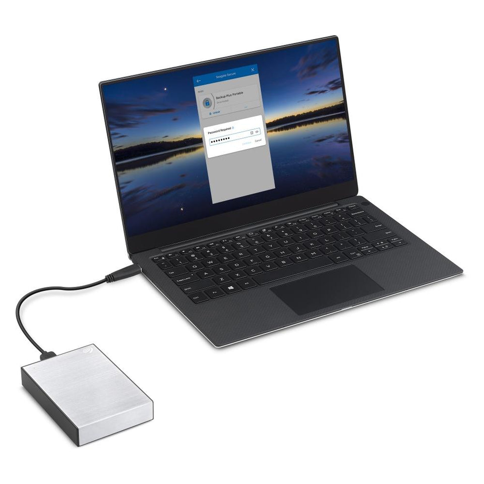 Disco Duro Externo Seagate Backup Plus Portable, 5TB, USB 3.0, Plata - para Mac/PC
