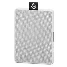 SSD Externo Seagate One Touch, 500GB, USB, Blanco - para Mac/PC