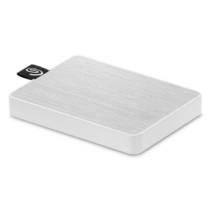 SSD Externo Seagate One Touch, 500GB, USB, Blanco - para Mac/PC