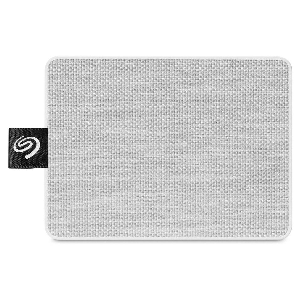 SSD Externo Seagate One Touch, 500GB, USB, Blanco - para Mac/PC
