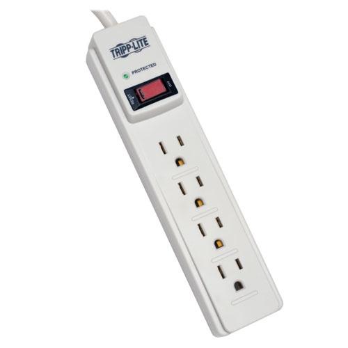 Tripp Lite Supresor de Picos TLP404, 4 Contactos, 450Joules