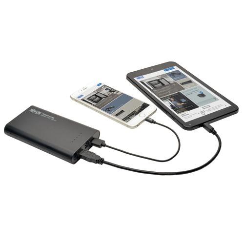 Cargador Portátil Tripp Lite UPB-12K0-2U, 12.000mAh, Negro