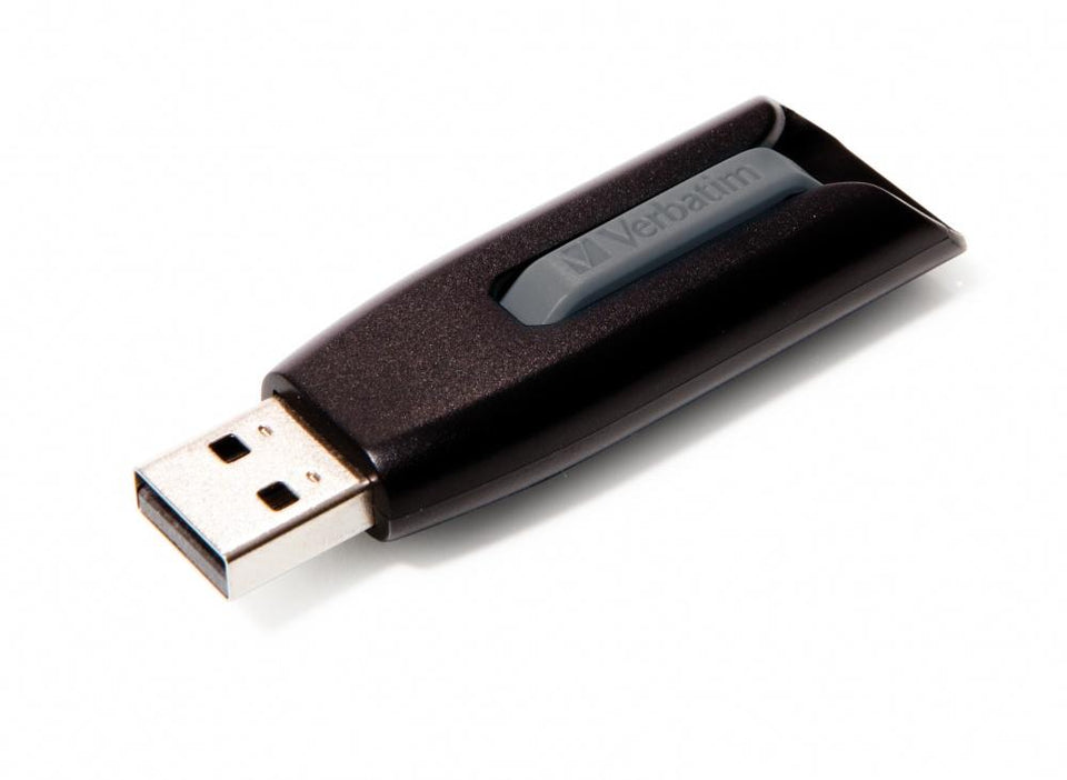 Memoria USB Verbatim Store 'n' Go V3, 16GB, USB 3.0, Negro/Gris