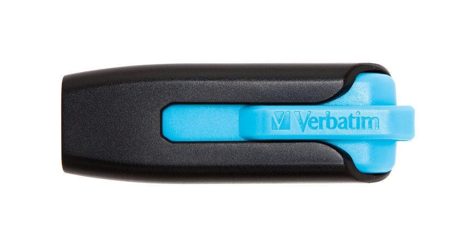 Memoria USB Verbatim Store 'n' Go V3, 16GB, USB 3.0, Negro/Azul