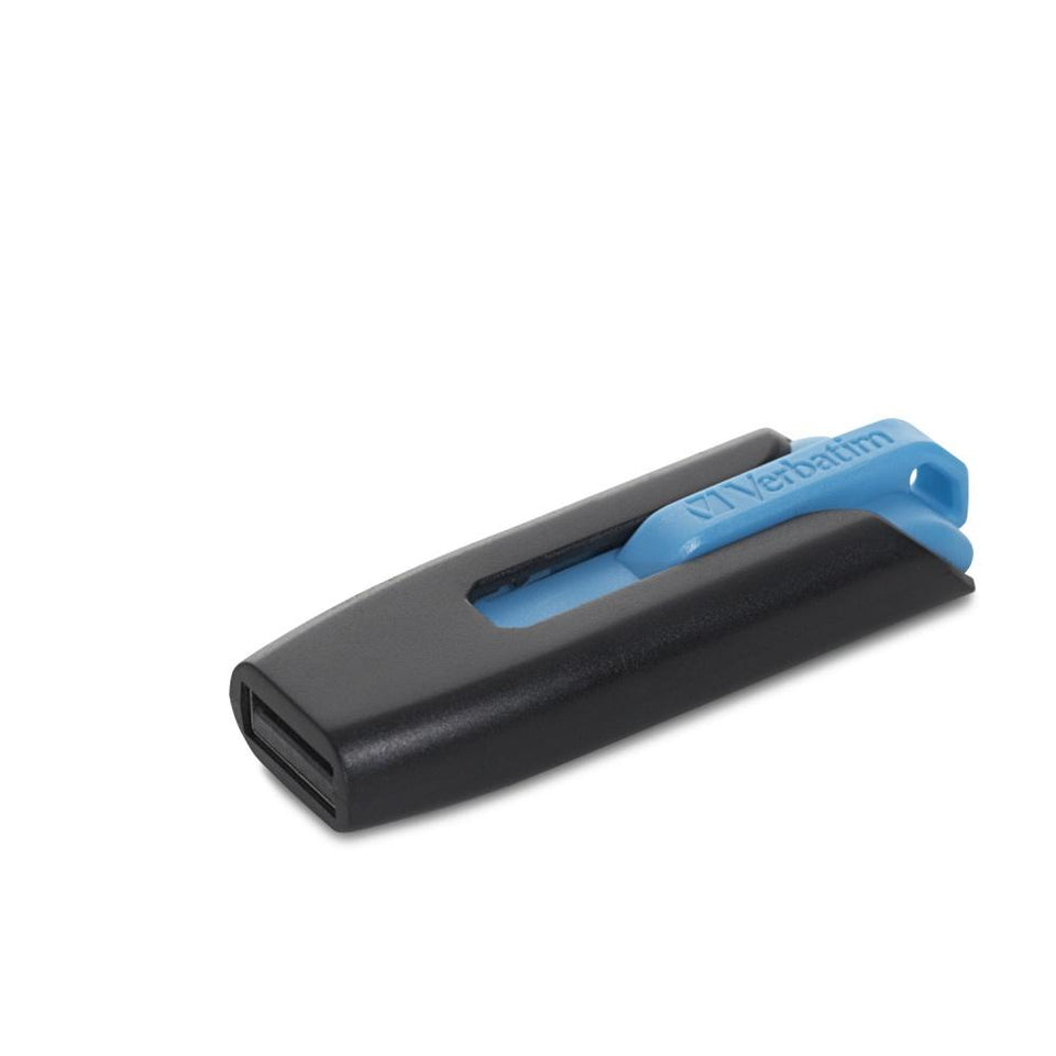 Memoria USB Verbatim Store 'n' Go V3, 16GB, USB 3.0, Negro/Azul