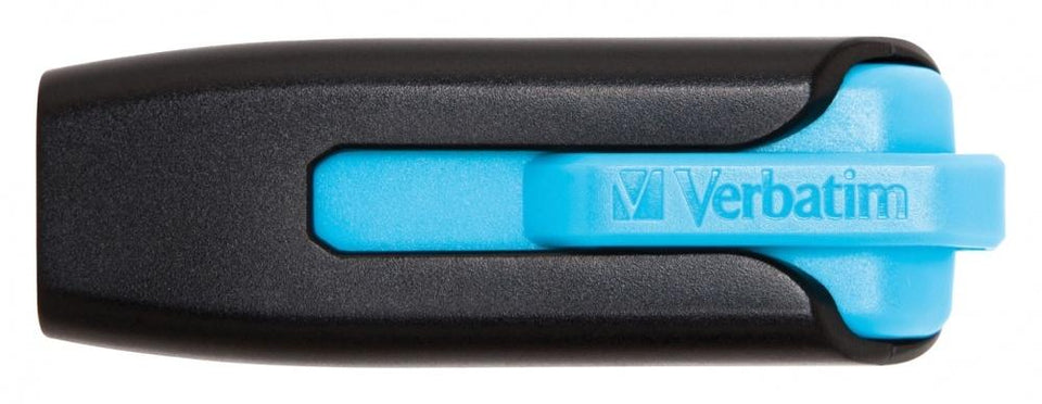 Memoria USB Verbatim Store 'n' Go V3, 16GB, USB 3.0, Negro/Azul
