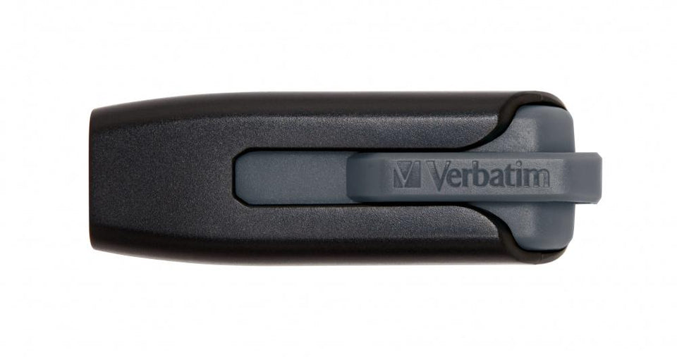 Memoria USB Verbatim Store 'n' Go V3, 128GB, USB 3.0, Negro/Gris
