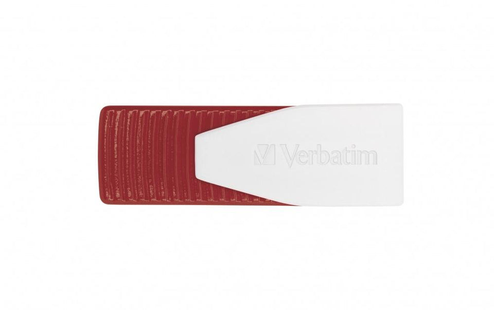 Memoria USB Verbatim Store'n'Go Swivel, 16GB, USB 2.0, Rojo