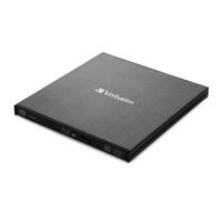 Verbatim 70102 Quemador de Blu-Ray, 6x, Externo, Negro