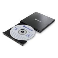 Verbatim 70102 Quemador de Blu-Ray, 6x, Externo, Negro