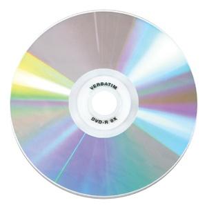 Verbatim Torre de Discos Virgenes DataLifePlus, DVD-R, 8x, 4.7GB, Plata, Superficie Imprimible, 50 Piezas