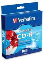 Verbatim Discos Virgenes para CD, CD-R, 10 Discos (95095)