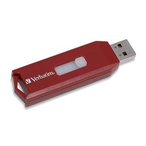Memoria USB Verbatim Store 'n' Go, 16GB, USB 2.0, Rojo