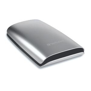 Disco Duro Externo Verbatim, 96533, Disco Duro Portátil 160GB, USB 2.0, 5400RPM, Negro/Plata - para Mac/PC
