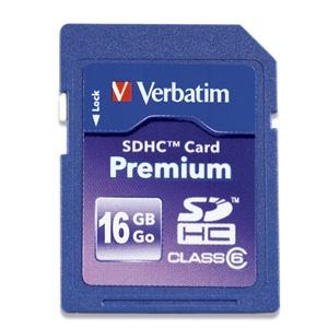 Memoria Flash Verbatim 96808, 16GB SDHC, UHS-I Clase 10