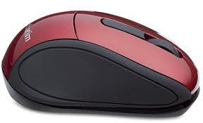 Mouse Verbatim Travel Óptico 97540, Inalámbrico, Rojo