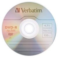 Verbatim Torre de Discos Virgenes para DVD, DVD-R, 25 Discos (97610)