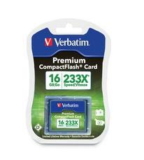 Memoria Flash Verbatim Premium, 16GB CompactFlash