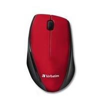 Mouse Verbatim Óptico Multi-Trac LED Azul, Inalámbrico, Rojo