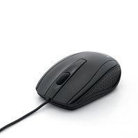 Mouse Verbatim Óptico 98106, Alámbrico, USB, Negro