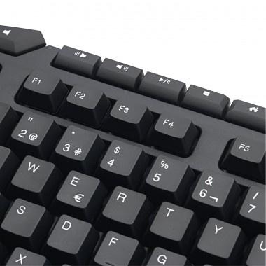 Kit de Teclado y Mouse Verbatim 98112, USB, Negro (Español)