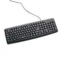 Teclado Verbatim 98121, Alámbrico, USB, Negro (Español)