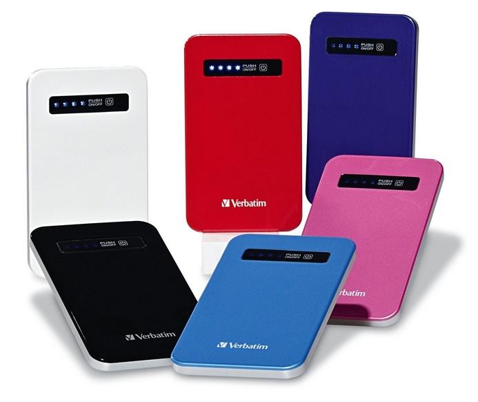 Cargador Portátil Verbatim Power Bank 98453, 4200mAh, Rojo