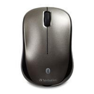 Mouse Verbatim Bluetooth Multi-Trac 98590, Inalámbrico, USB, 1600DPI, Negro/Gris