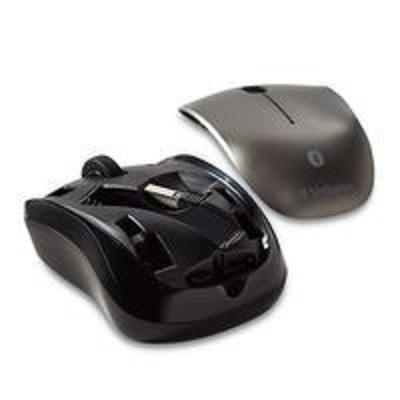 Mouse Verbatim Bluetooth Multi-Trac 98590, Inalámbrico, USB, 1600DPI, Negro/Gris