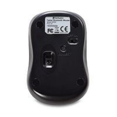 Mouse Verbatim Bluetooth Multi-Trac 98590, Inalámbrico, USB, 1600DPI, Negro/Gris