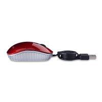 Mouse Verbatim Óptico 98619, Alámbrico, USB, Rojo
