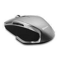 Mouse Verbatim Deluxe LED Azul con 6 Botones, Inalámbrico, Grafito