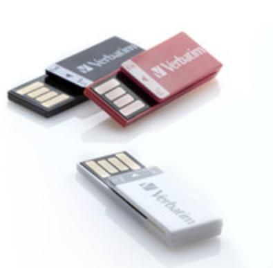 Memoria USB Verbatim 98674, 8GB, USB 2.0, Negro/Rojo/Plata - 3 Piezas