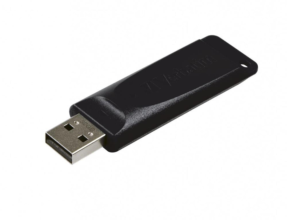 Memoria USB Verbatim Store 'n' Go, 32GB, USB 2.0, Negro