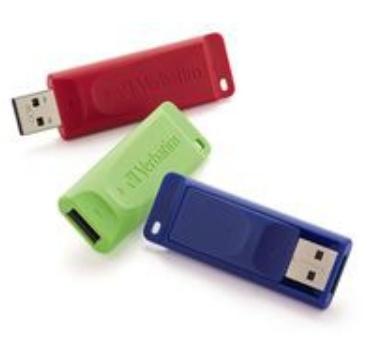 Memoria USB Verbatim Store 'n' Go, 8GB, USB 2.0, Multicolor, 3 Piezas