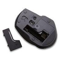 Mouse Verbatim Deluxe LED Azul con 6 Botones, Inalámbrico, Morado