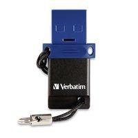 Memoria USB Verbatim Store ‘n’ Go, 64GB, USB-C 3.2, Azul