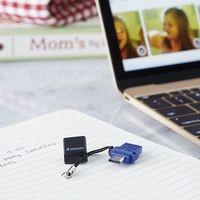 Memoria USB Verbatim Store ‘n’ Go, 64GB, USB-C 3.2, Azul