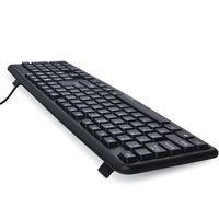 Teclado Verbatim 99201, Alámbrico, USB, Negro (Inglés)