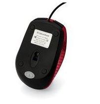 Mouse Verbatim Óptico Bravo, Alámbrico, USB, Negro/Rojo